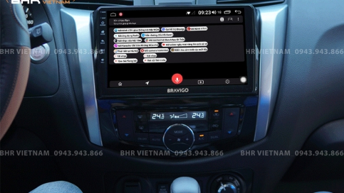 Màn hình DVD Android liền camera 360 xe Nissan Navara 2021 - nay | Bravigo Ultimate (4G+64G)  